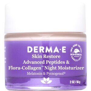 Advanced Peptides & Flora-Collagen Night DermaE Natural Bodycare   2 ounces